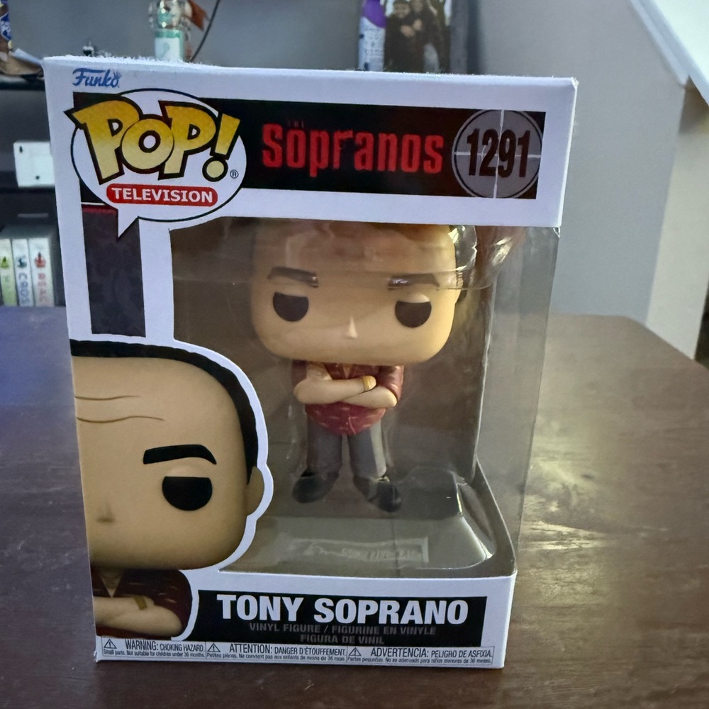 Funko Pop! Sopranos Tony Soprano Red and Gray Vinyl Figure